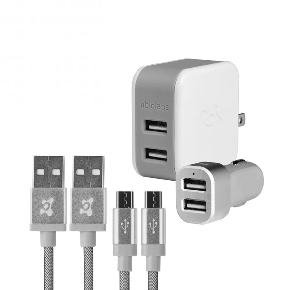UBIO LABS 2 PACK FAST CHARGING KIT AMAZING SET.
